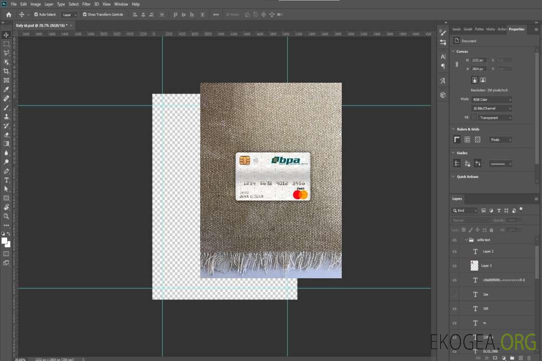 Cuba Banco popular de ahorro (bpa) carte de débit principale photolook , avant template